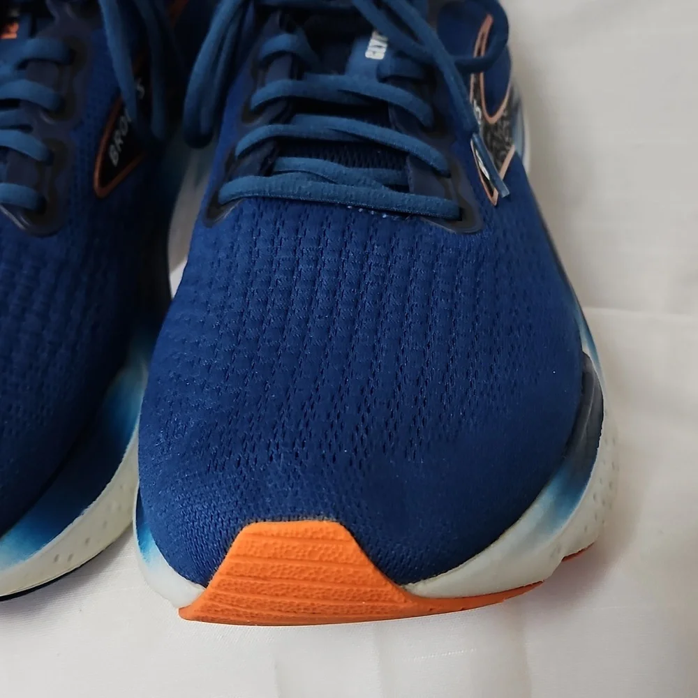 Brooks Glycerin 21 Mens Size 12 Blue Athletic Running Shoes 1104191D474 - Picture 9 of 12